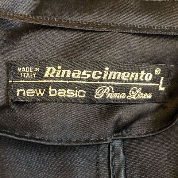 Rinascimento Blk Shutter Pleat  Dress W/Bolero Jkt Made in Italy Goth - Picture 8 of 16